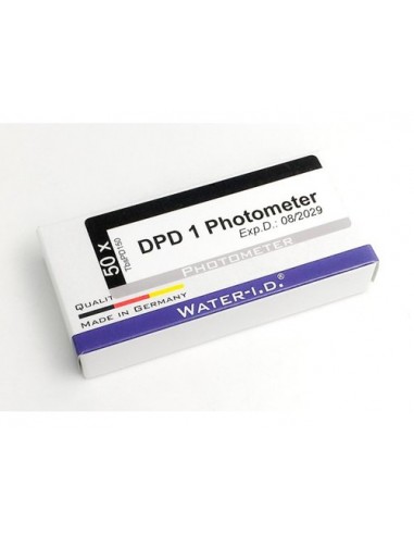 PoolLab DPD-1 chlore libre 50 pcs
