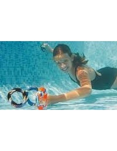 3 anneaux lestés néoprène