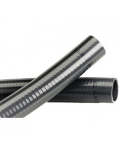 Tuyau pvc souple gris à...